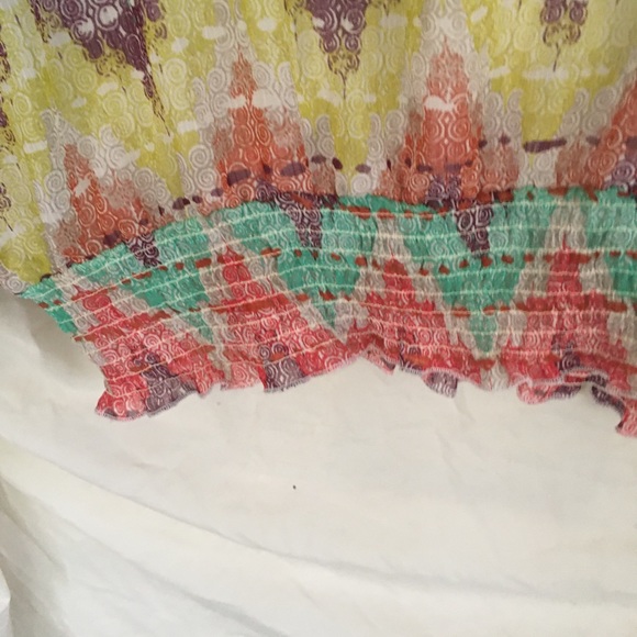 American Rag boho blouse batwing sleeve plus size - Picture 4 of 7